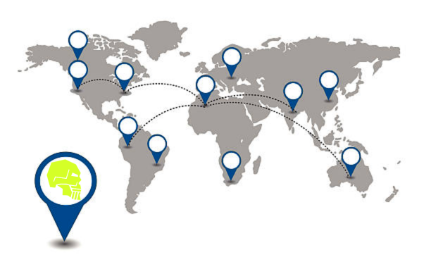 India Map with Pincode Locations